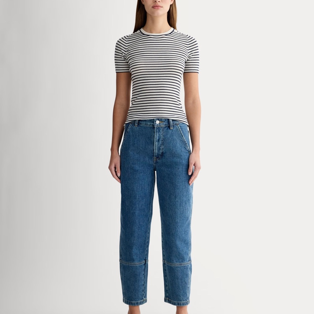 Everlane The Utility Barrel Pant in Denim
